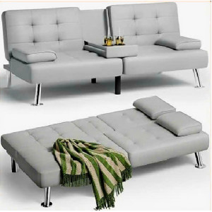 Rosevera : Ghế Sofa Ngã Thành Giường + Tích Hợp Ổ Điện , USB